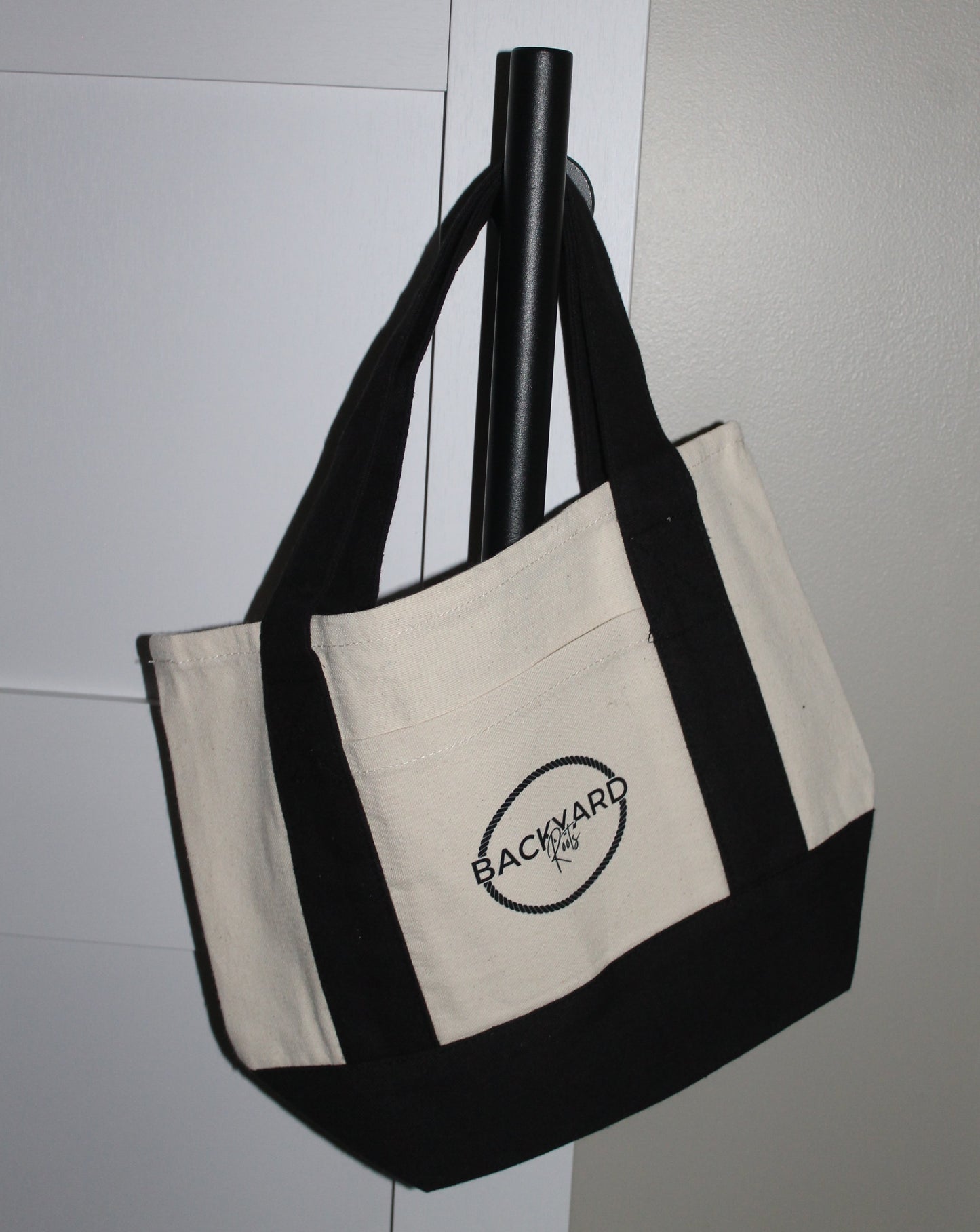 Small Signature Tote Bag - Black