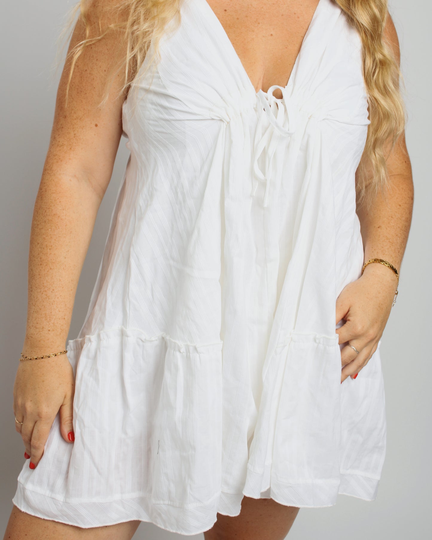 Whisper White Mini Dress