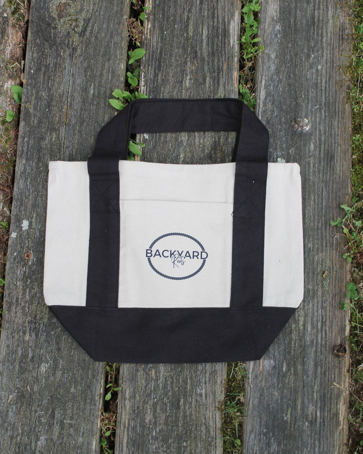 Small Signature Tote Bag - Black