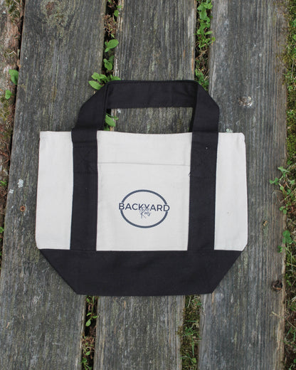 Small Signature Tote Bag - Black