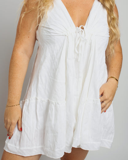 Whisper White Mini Dress