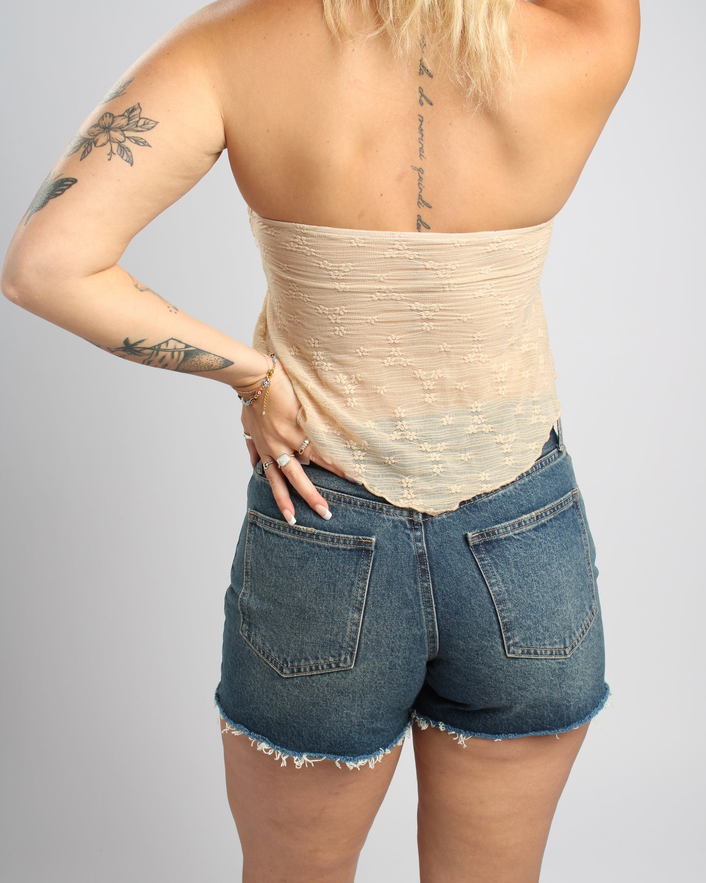 Kool Khaki Bandeau Top