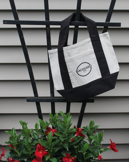 Small Signature Tote Bag - Black