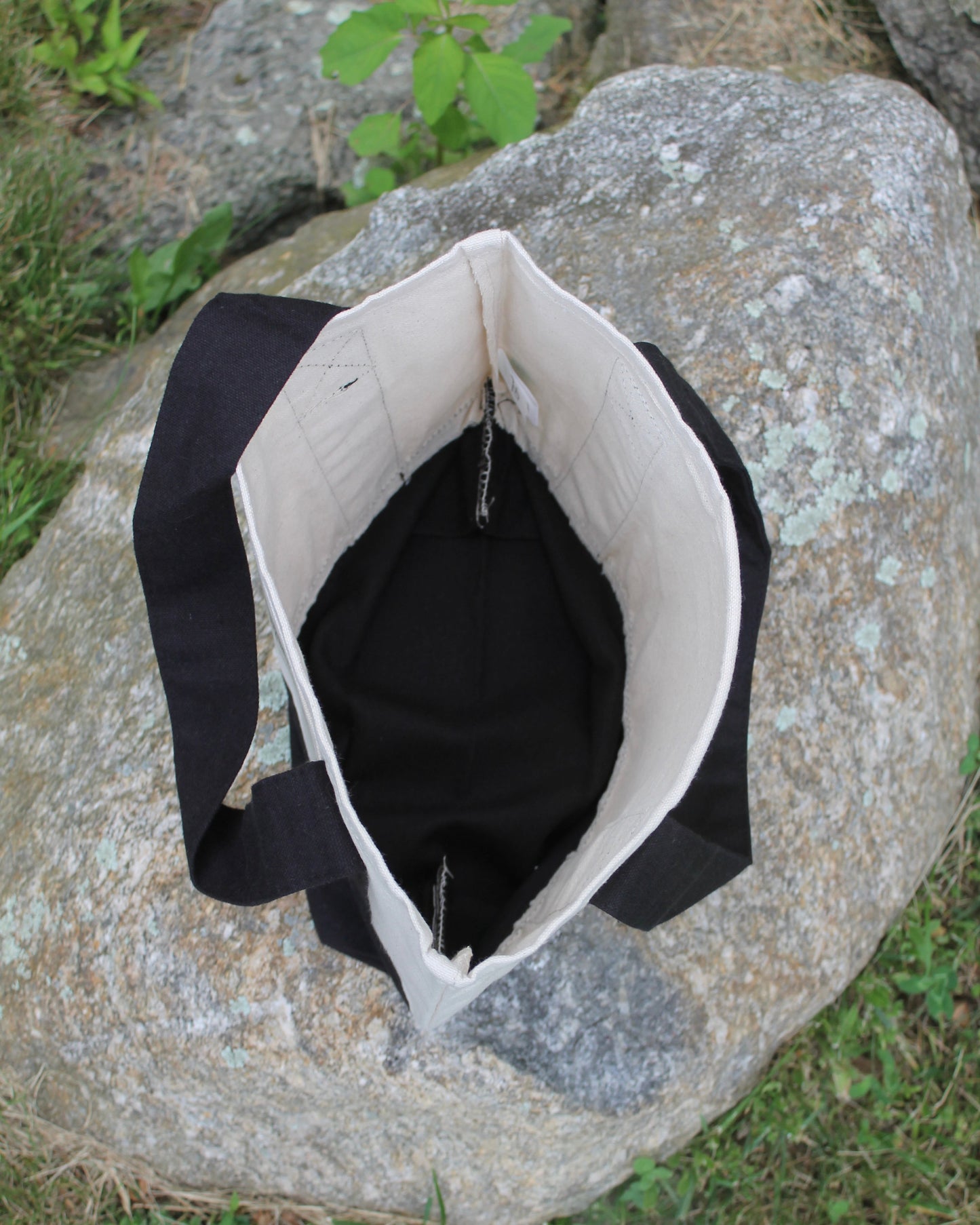 Small Signature Tote Bag - Black
