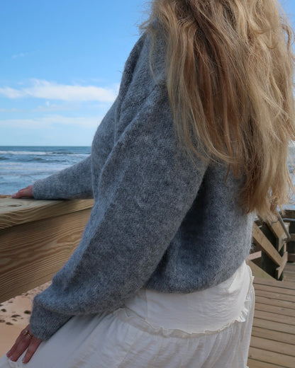 Heather Gray Long Sleeve Cardigan