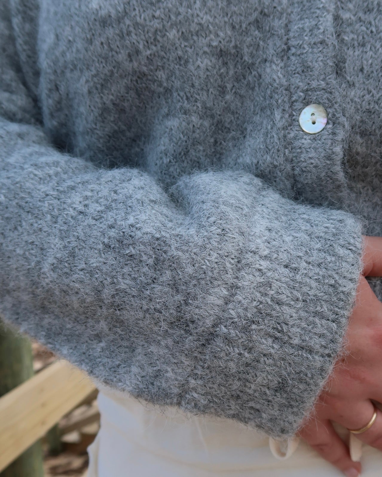 Heather Gray Long Sleeve Cardigan