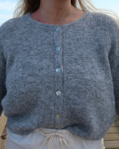 Heather Gray Long Sleeve Cardigan