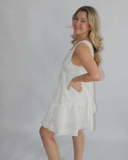 Whisper White Mini Dress