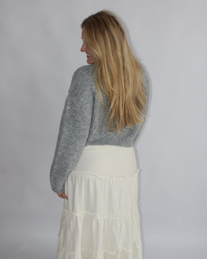 Heather Gray Long Sleeve Cardigan