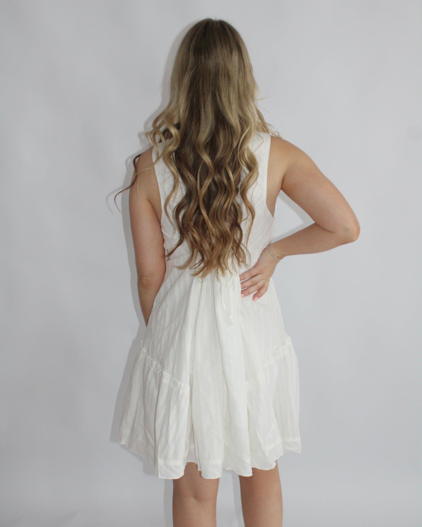 Whisper White Mini Dress