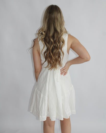 Whisper White Mini Dress