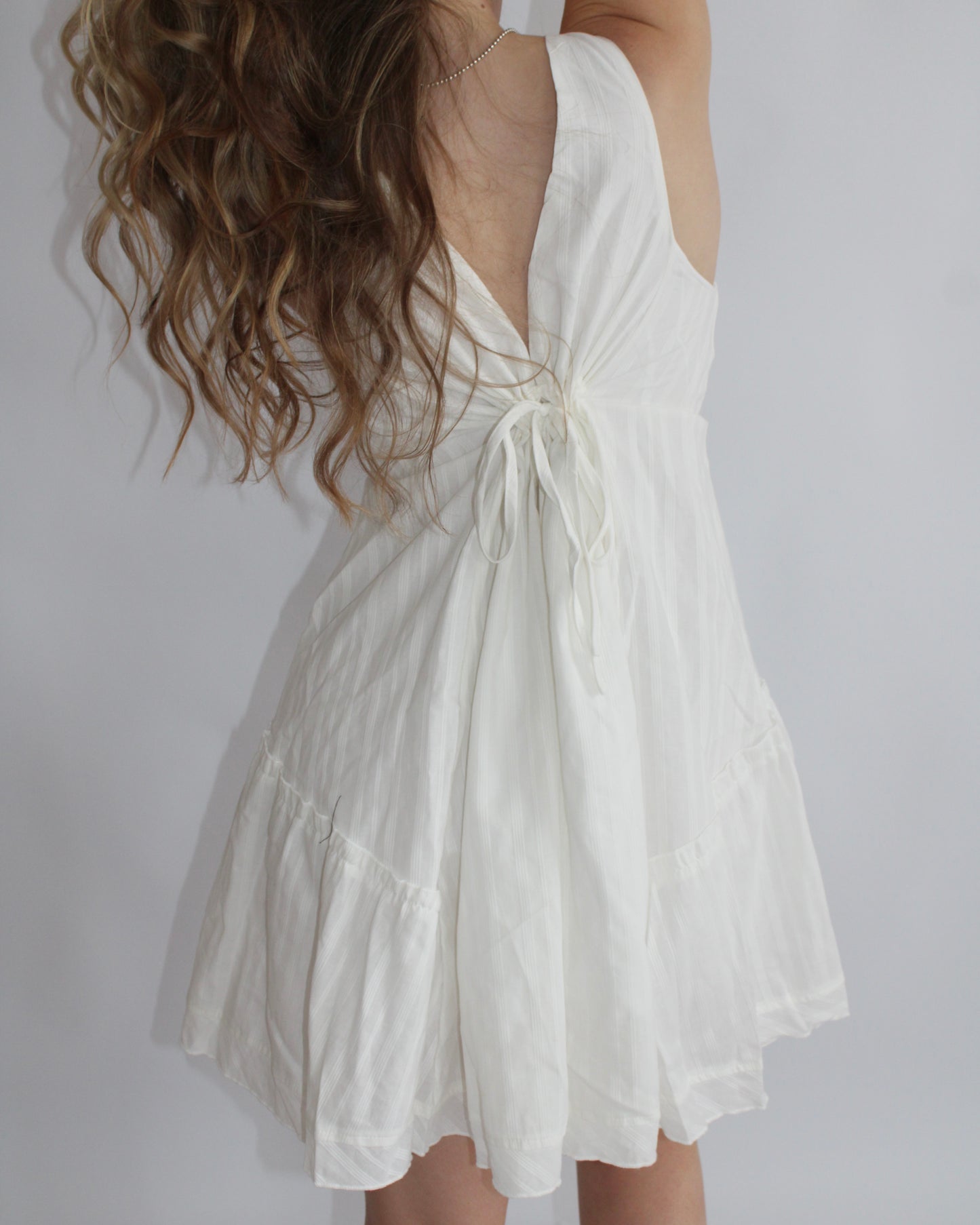 Whisper White Mini Dress