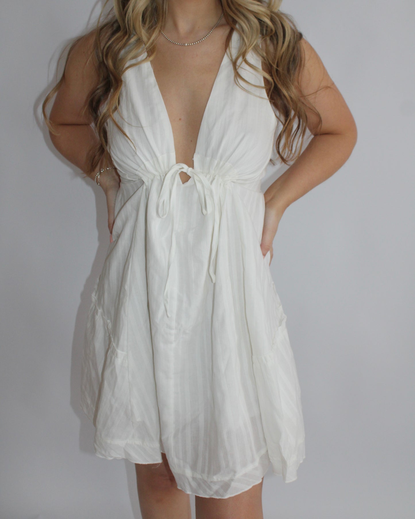 Whisper White Mini Dress