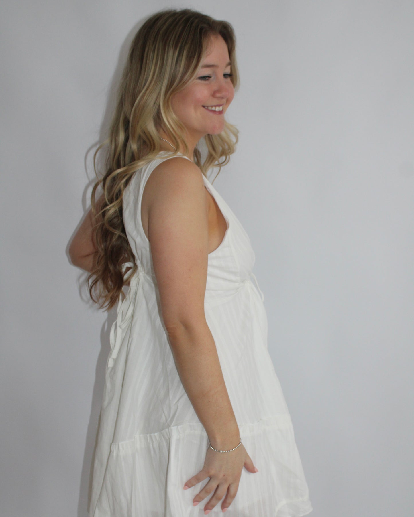 Whisper White Mini Dress